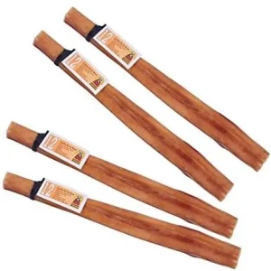 Barking Buddha Jumbo Dog Bully Sticks - 12 Inch