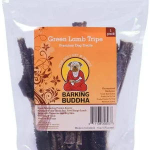Barking Buddha Lamb Green Tripe Sticks Natural Dog Chews - 6 oz