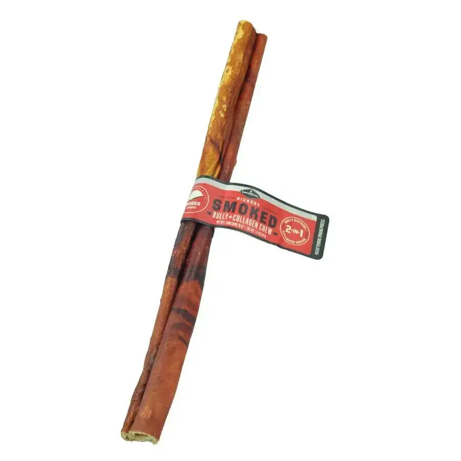 Barkworthies Smoked Bully+Collagen Dog Chew