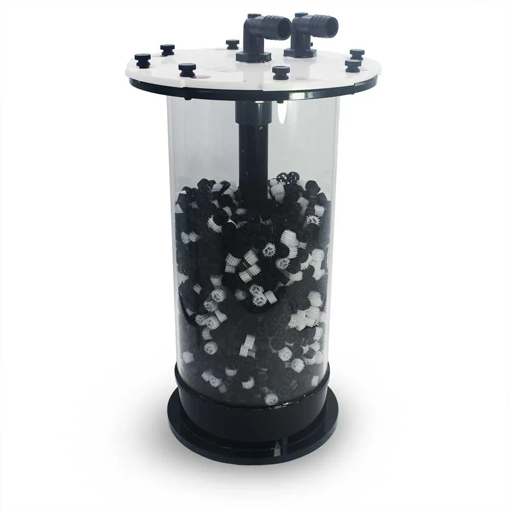 Bashsea BioSpace Reactor 6-1 (6" x 15") Up to 150 Gallons - Black/White