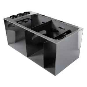 Bashsea SMS-3618 Smart Series Sump, 36 X 18 X 16 in. - Black/Gray