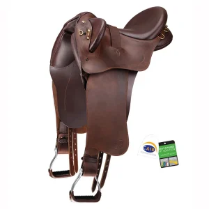 Bates Kimberly with Swinging Fender in Heritage Leather with CAIR®