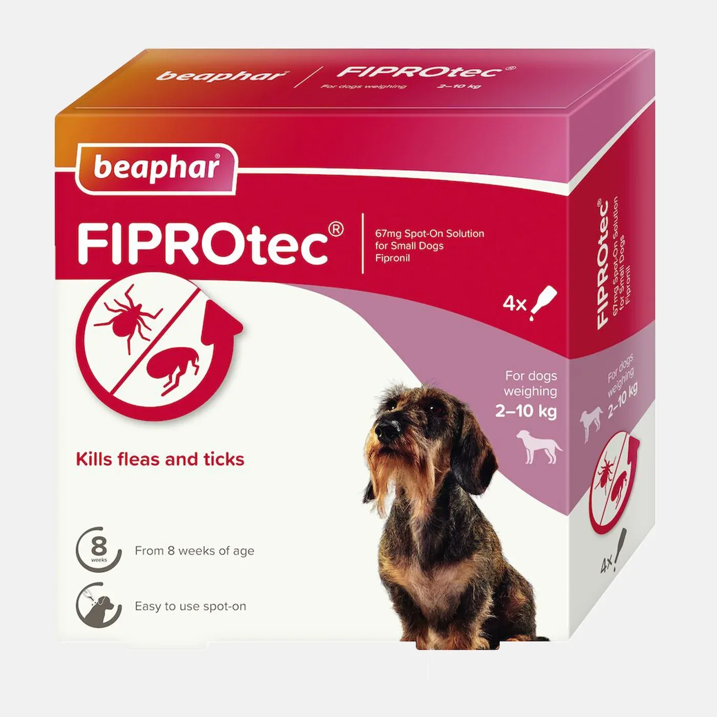 Beaphar FIPROtec Spot On Small Dog - Image 2