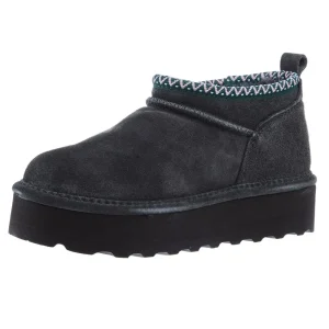 Bearpaw Women`s Retro Super Shorty Deco Graphite Bootie
