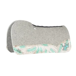 Best Ever Pads 1in Kush Feather Tuscan Wither Relief Saddle Pad