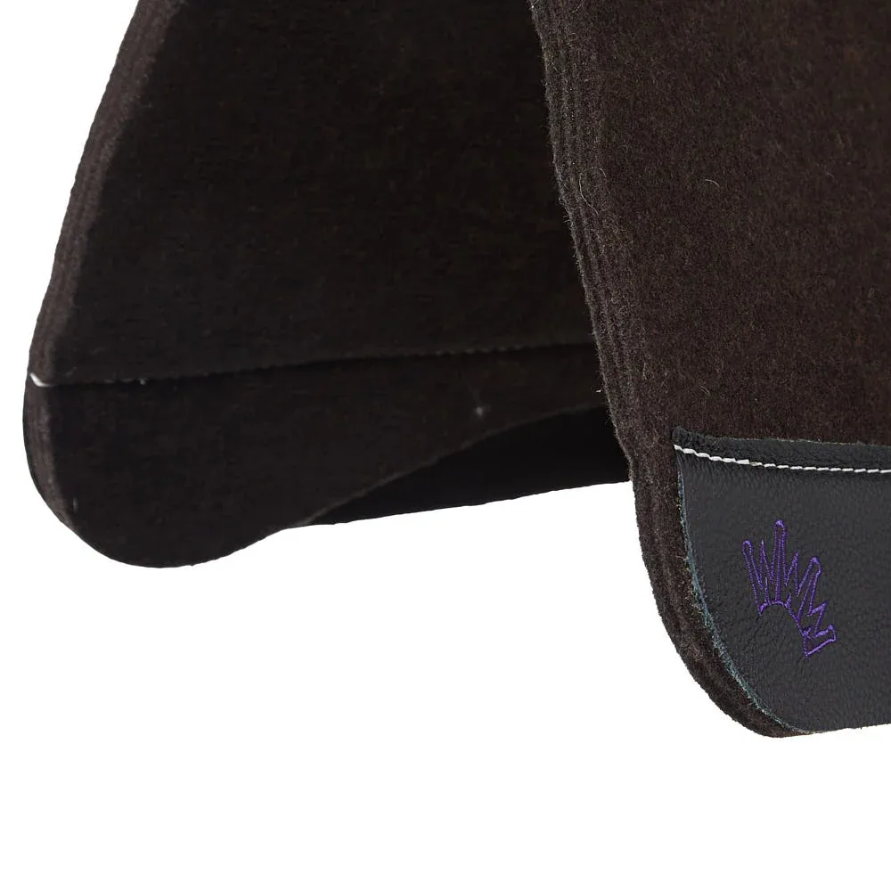 Best Ever Pads OG 3/4 Inch Black Felt Saddle Pad - Image 2