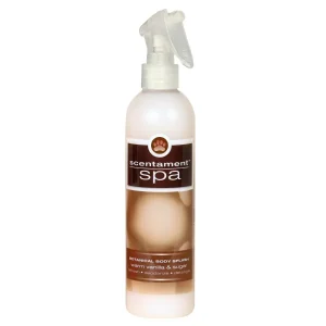 Best Shot Scentament Spa Warm Vanilla & Sugar Botanical Body Splash 8 oz