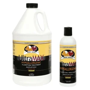 Best Shot UltraMAX Hypoallergenic Clarifying Treatment Dog Grooming Shampoo