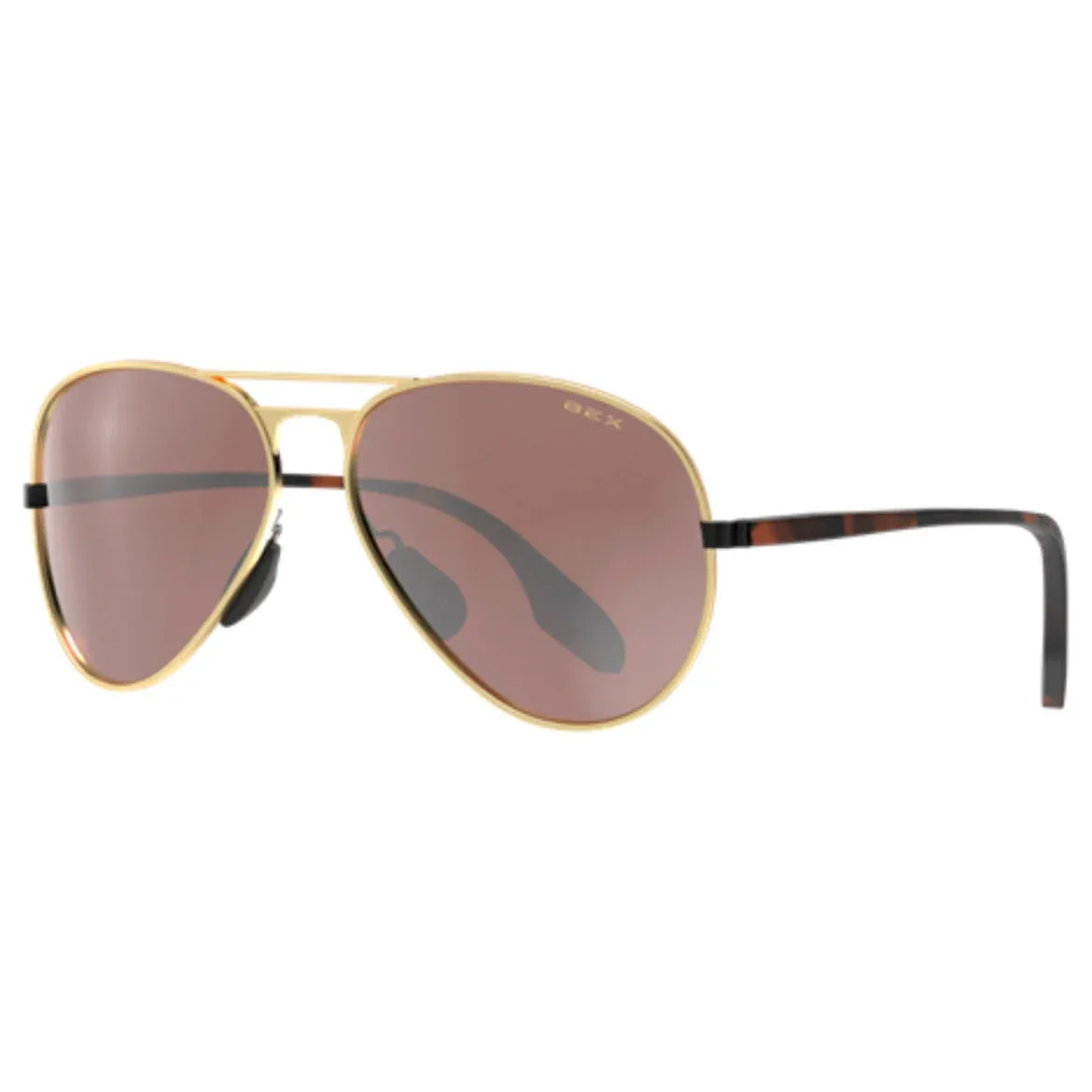 Bex Wesley X Gold and Brown Sunglasses - Image 2