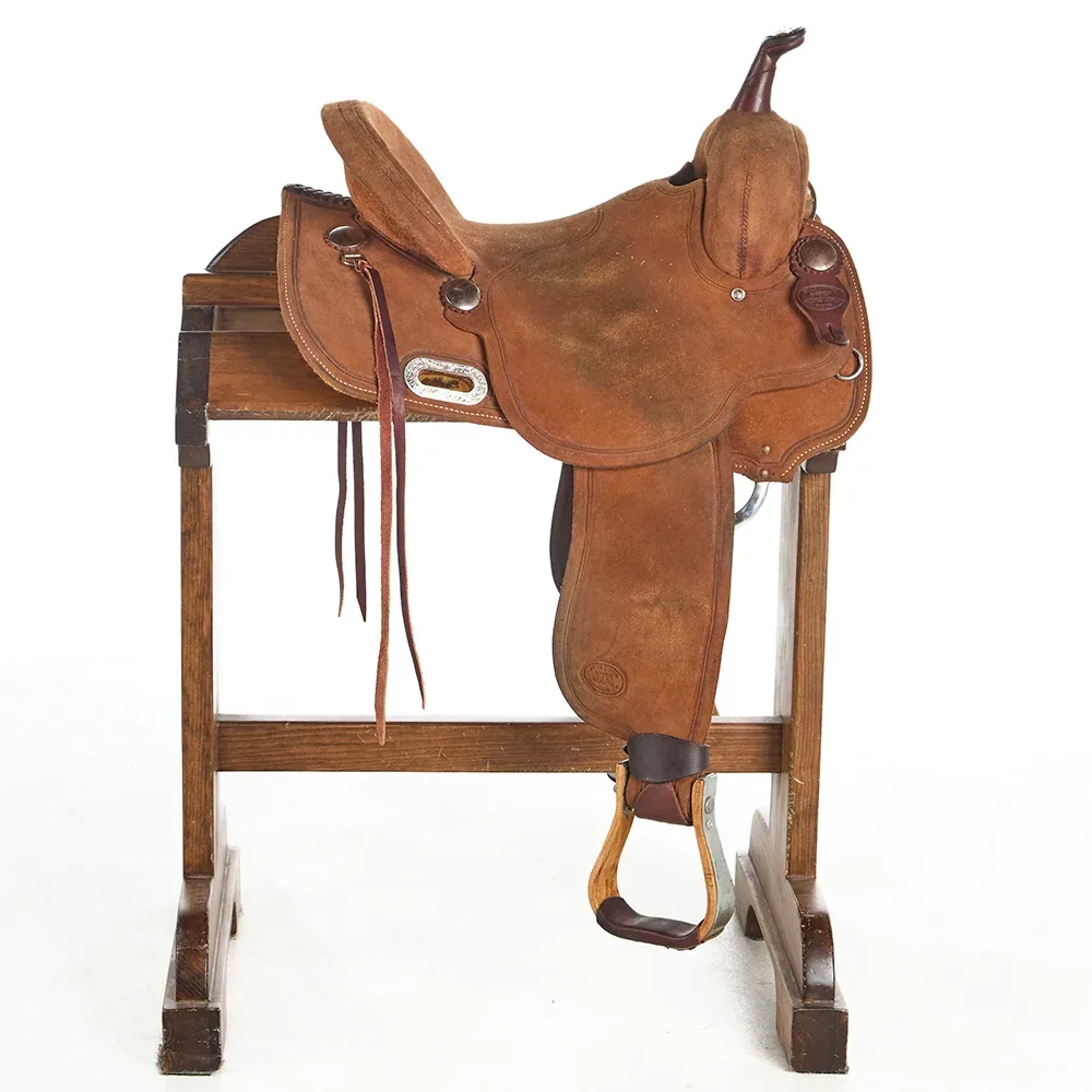 Billy Cook Used 14.5in Roughout Barrel Saddle - Image 2