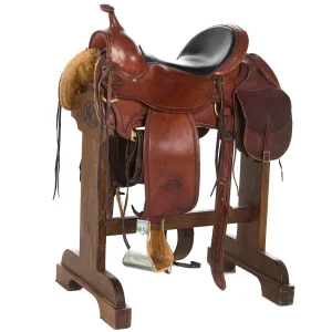 Billy Cook Used 16in Smooth Trail Saddle