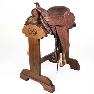 Billy Rayae Used 14.5in Full Floral Tooled Pleasure Saddle