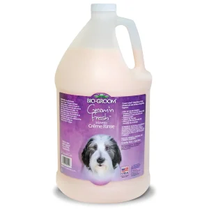 Bio-Groom Groom鈥檔 Fresh Scented Creme Rinse Dog Conditioner Gallon