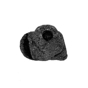 Black Lava Rock Mound