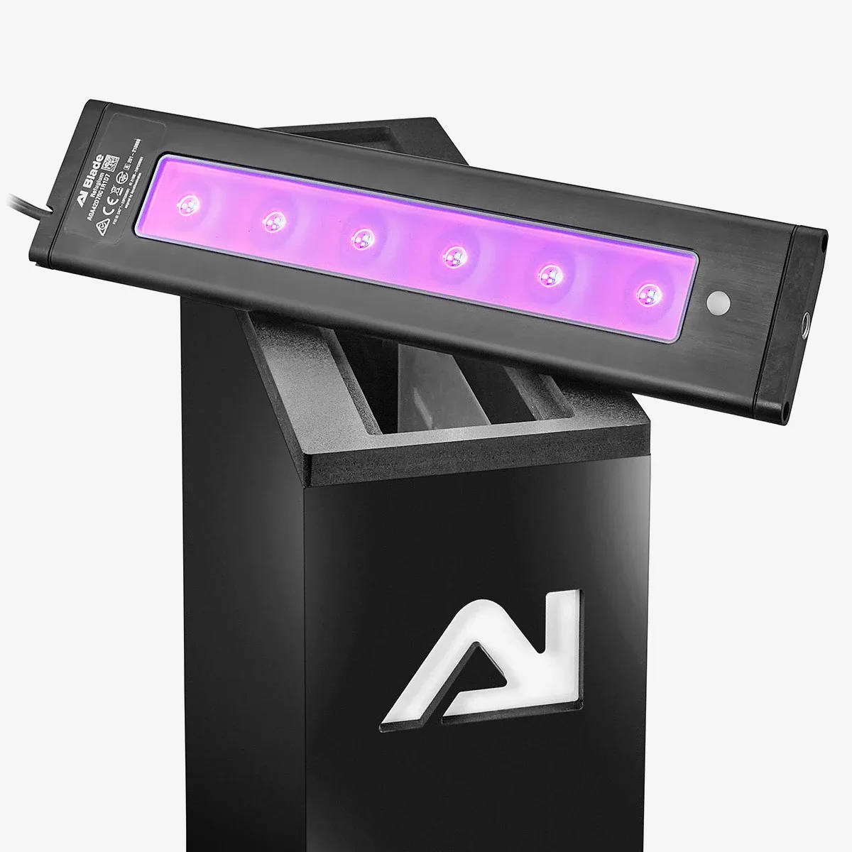 Blade Hybrid Submersible Algae Scrubber Reactor Small 10" w/Refugium LED - Adaptive Reef