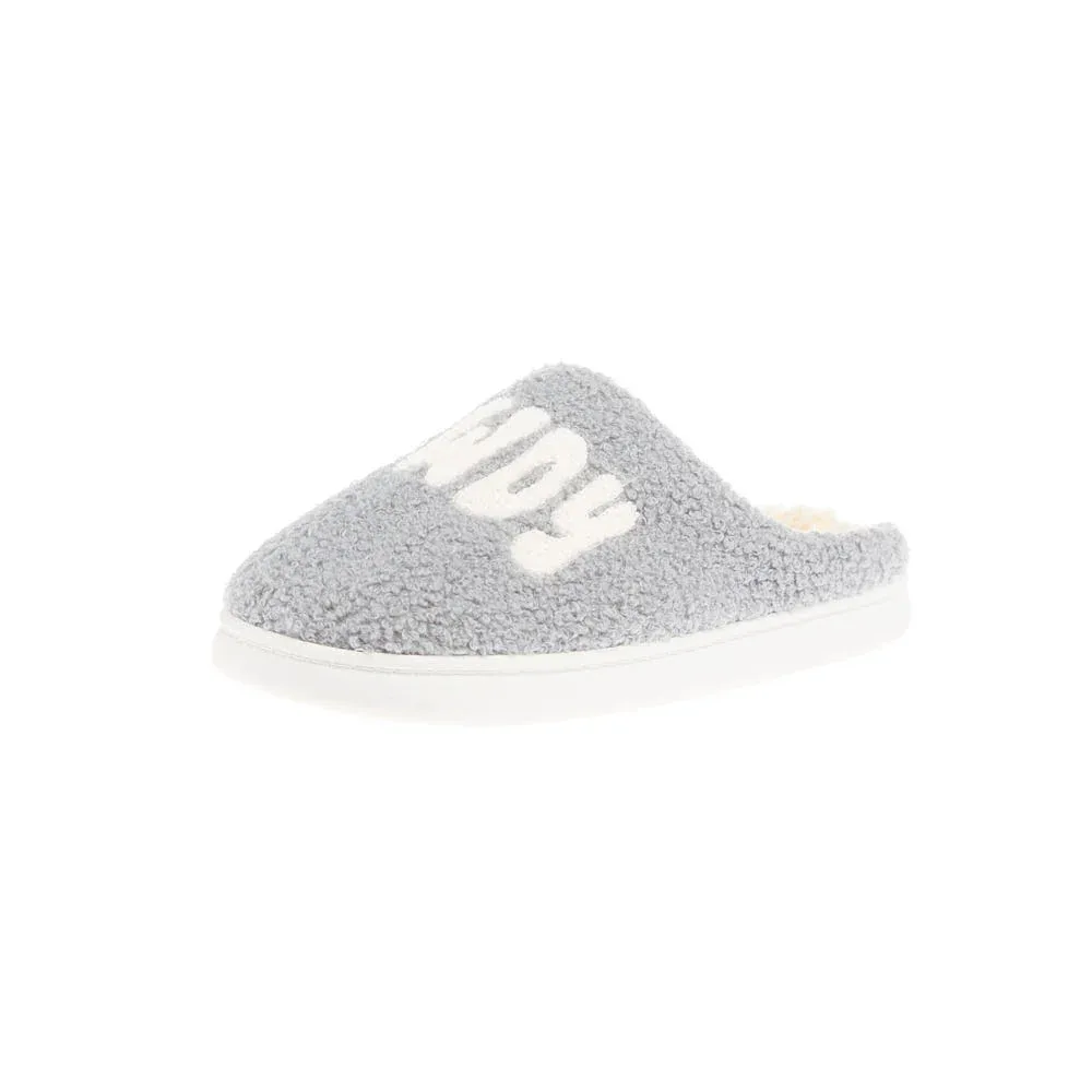 Blazin` Roxx Women`s Kinsey Grey Howdy Slipper