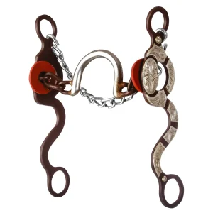 Blessing Bits Large Port 5 in Mouthpiece Chain Bit