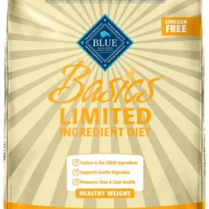 Blue Buffalo Basics Healthy Weight Adult Turkey & Potato Recipe Dog Food 24 lbs.