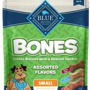 Blue Buffalo Classic Bone Biscuits Assorted Flavors Small