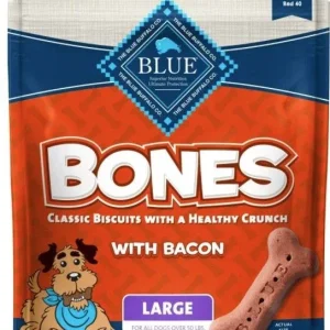 Blue Buffalo Classic Bone Biscuits with Bacon Large