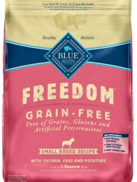 Blue Buffalo Freedom Grain Free Chicken Recipe Small Breed Adult Dry Dog Food