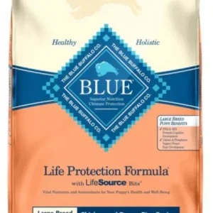 Blue Buffalo Life Protection Natural Chicken & Brown Rice Large Breed Puppy 30lb