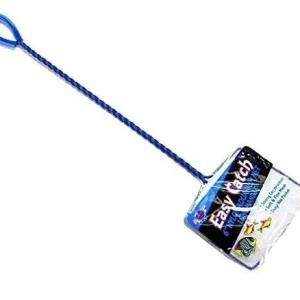 Blue Ribbon Pet Easy Catch Sof and Fine Mesh Aquarium Net with Extra Long Handle