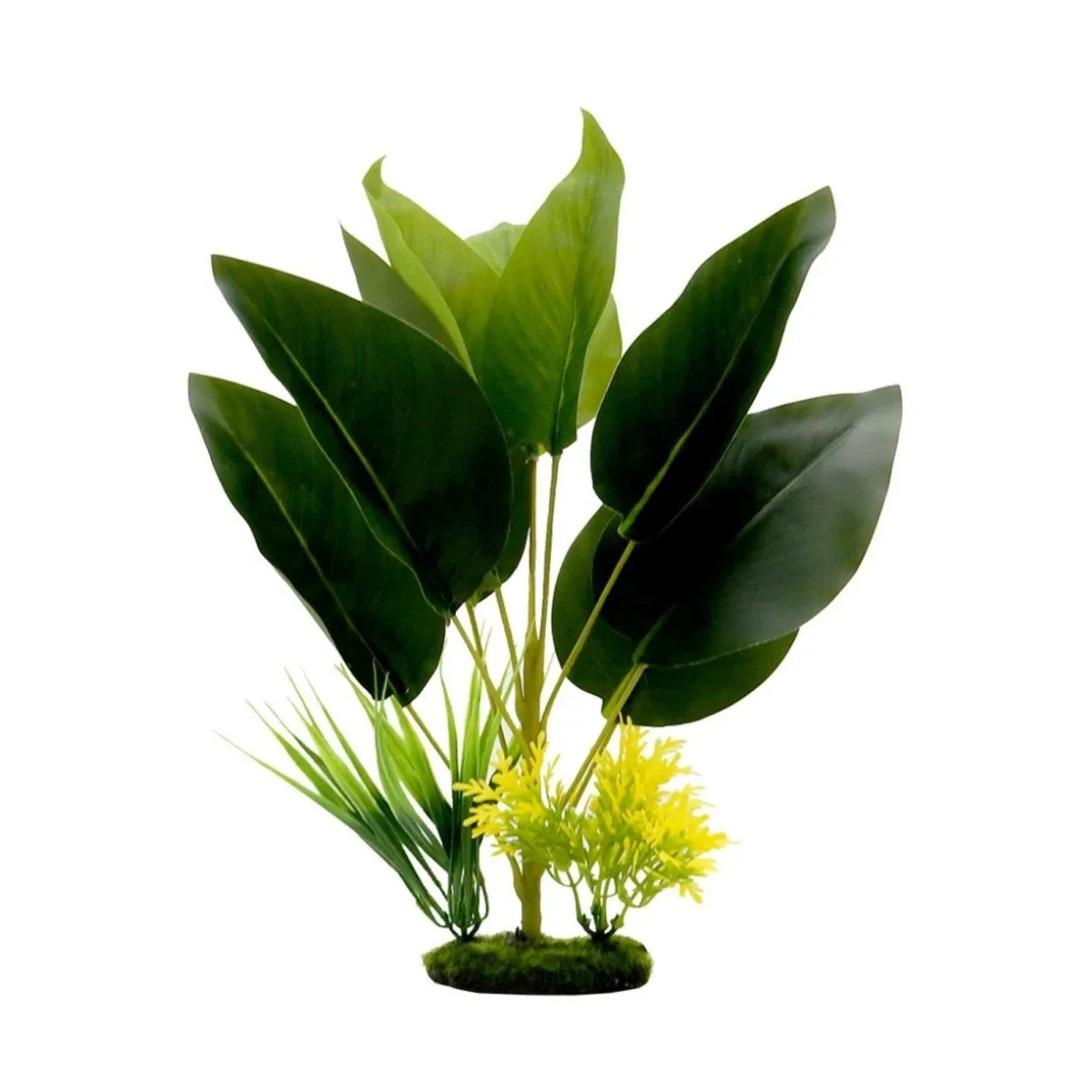 Blue Ribbon Pet Products Tropical Gardens Bird of Paradise Aquarium Plant, 14 in