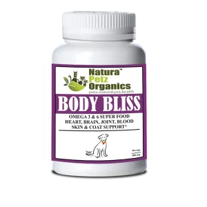 Body Bliss - Omega 3 & 6 Super Dog Food + Heart, Brain Joint, Blood & Coat Support*