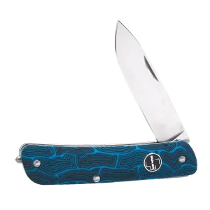 Boker Tech Tool Blue Damascus G10