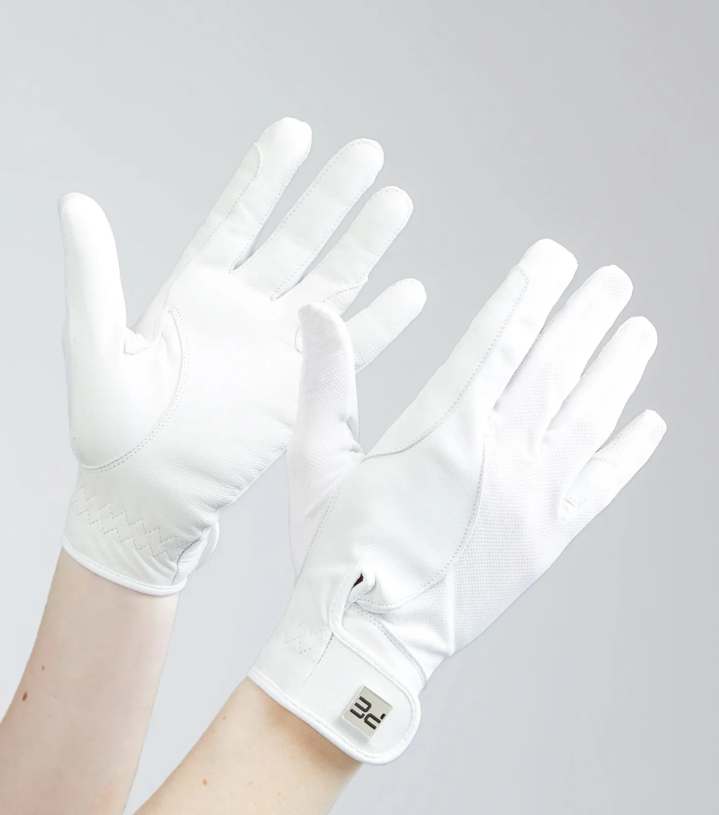 Bordoni Leather Mesh Competition Riding Gloves