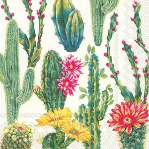 Boston International Inc Exotic Garden Cocktail Napkin