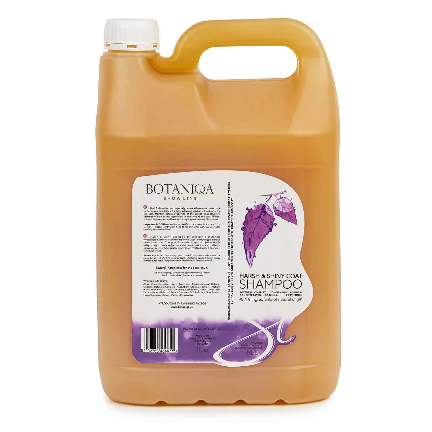 Botaniqa Show Line Harsh Shiny Coat Shampoo