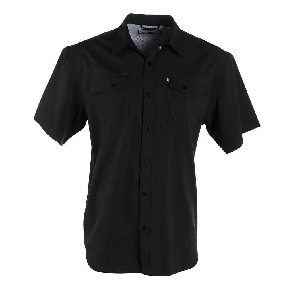 Brandcowboy Sandhill Ranch Black Short Sleeve Button Shirt - Image 2