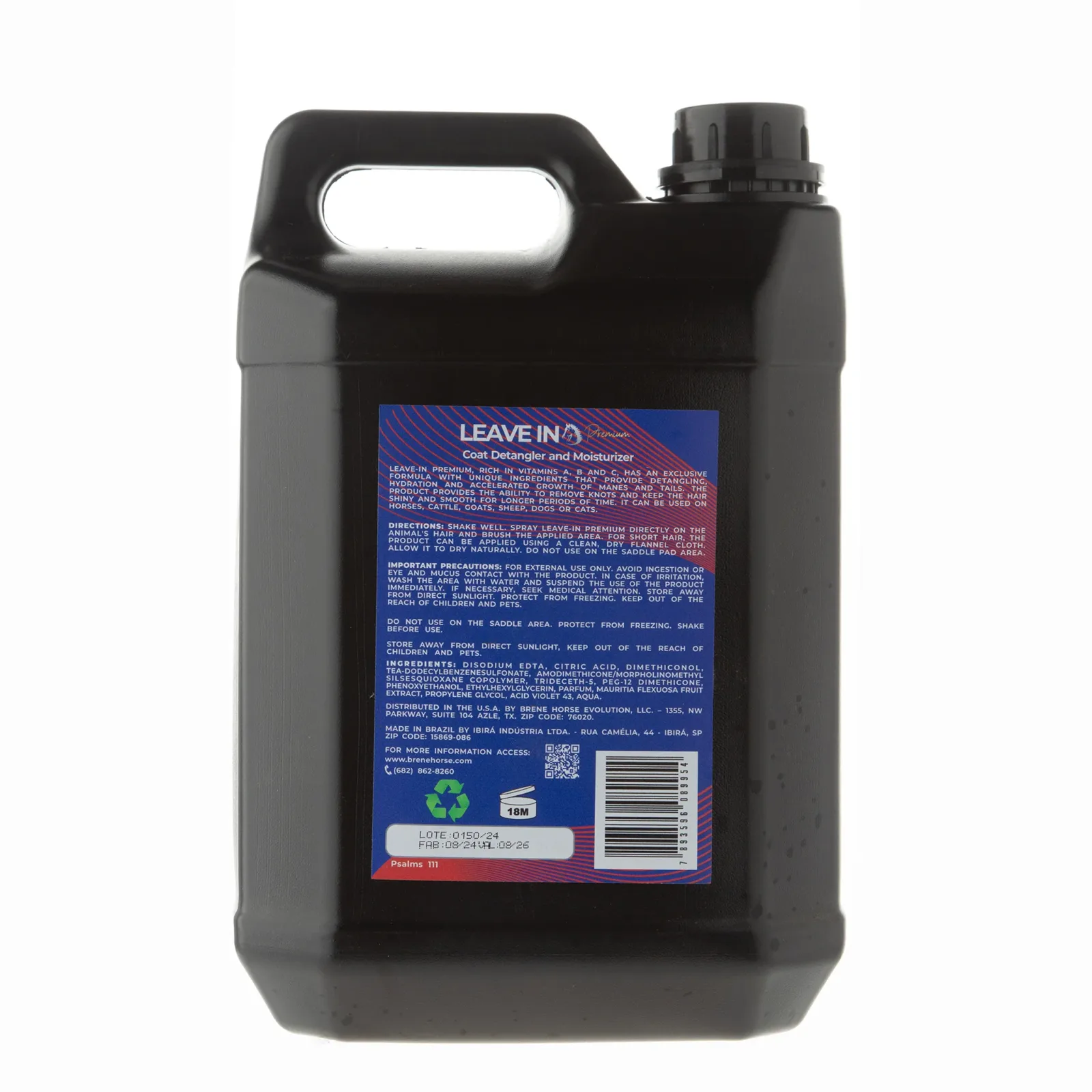 Brene Horse Evolution Leave In Detangler 5 Liter - Image 2