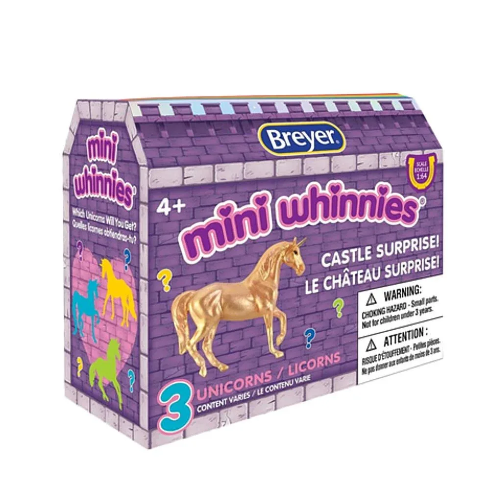 Breyer Mini Whinnies Unicorn Castle Surprise