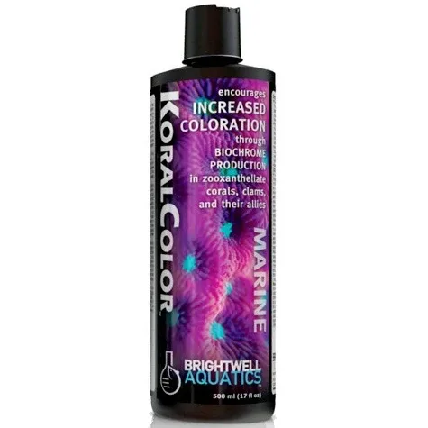 Brightwell Aquatics KoralColor - Encourages Increased Coloration in Corals, 500 ml. / 17 oz.