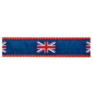 British Flag on Blue