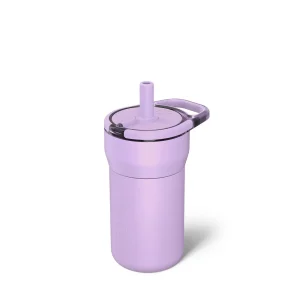 Brumate 12oz 100% Leakproof Kids Tumbler with Handle and Silicone Soft Straw