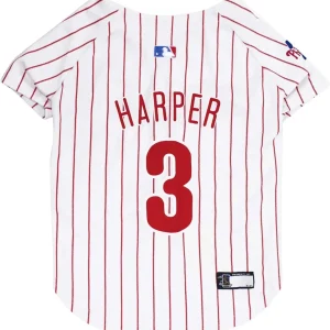 Bryce Harper Dog Jersey - Philadelphia Phillies by Pets First