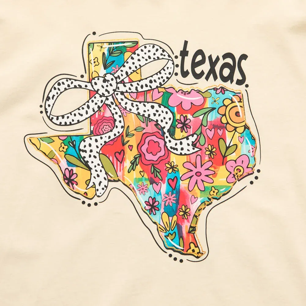 Buckin Baby Girl's Texas Natural Tee Shirt - Image 2