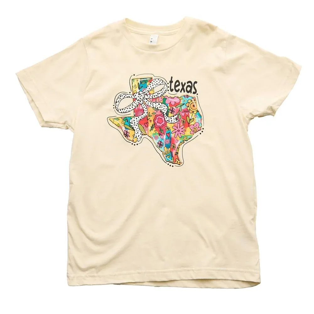 Buckin Baby Girl's Texas Natural Tee Shirt