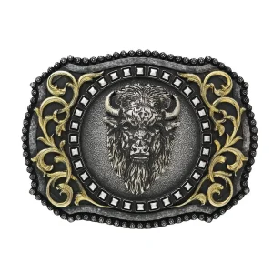 Buffalo Head Belt Buckle