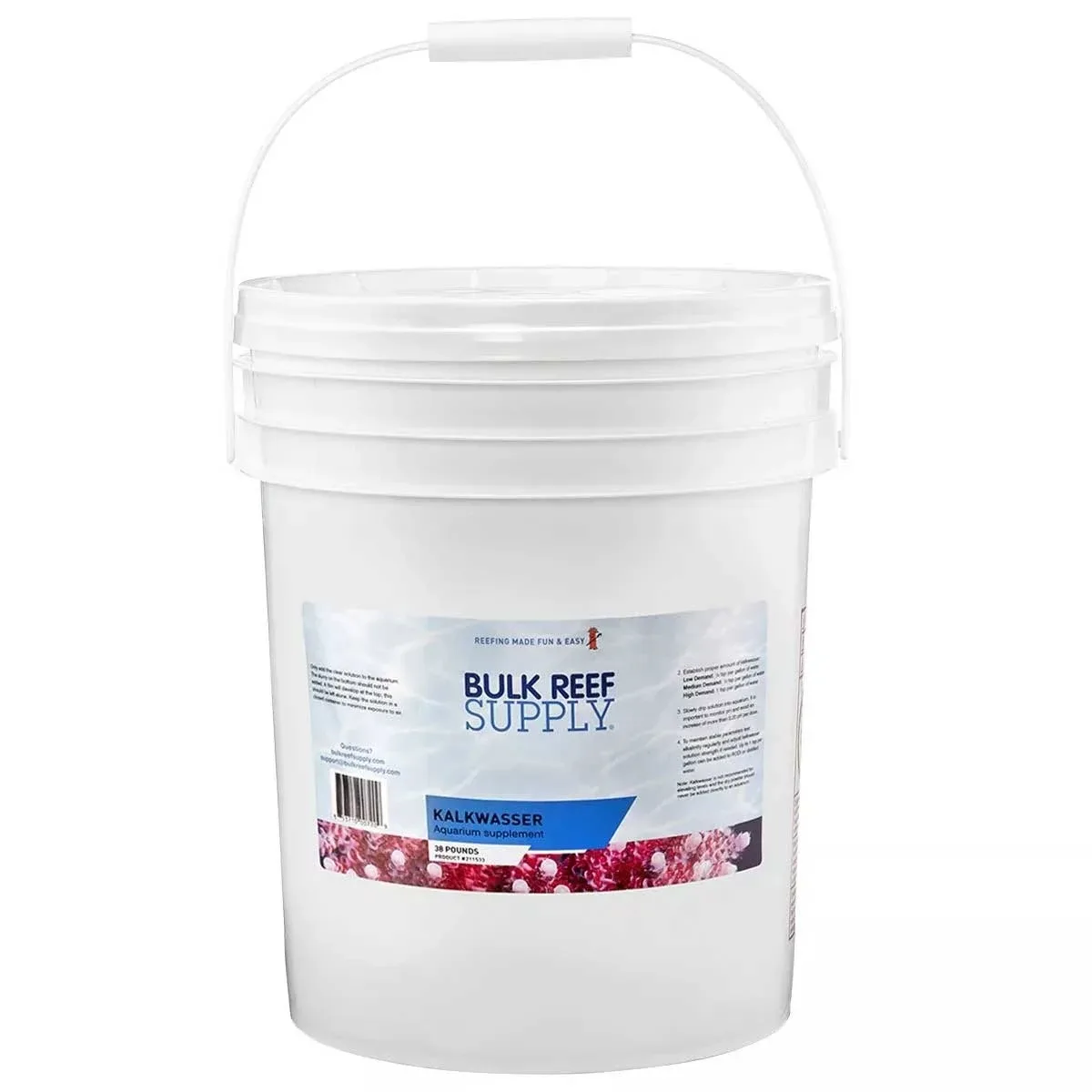 Bulk Pharma Kalkwasser (38 Pounds) - Bulk Reef Supply