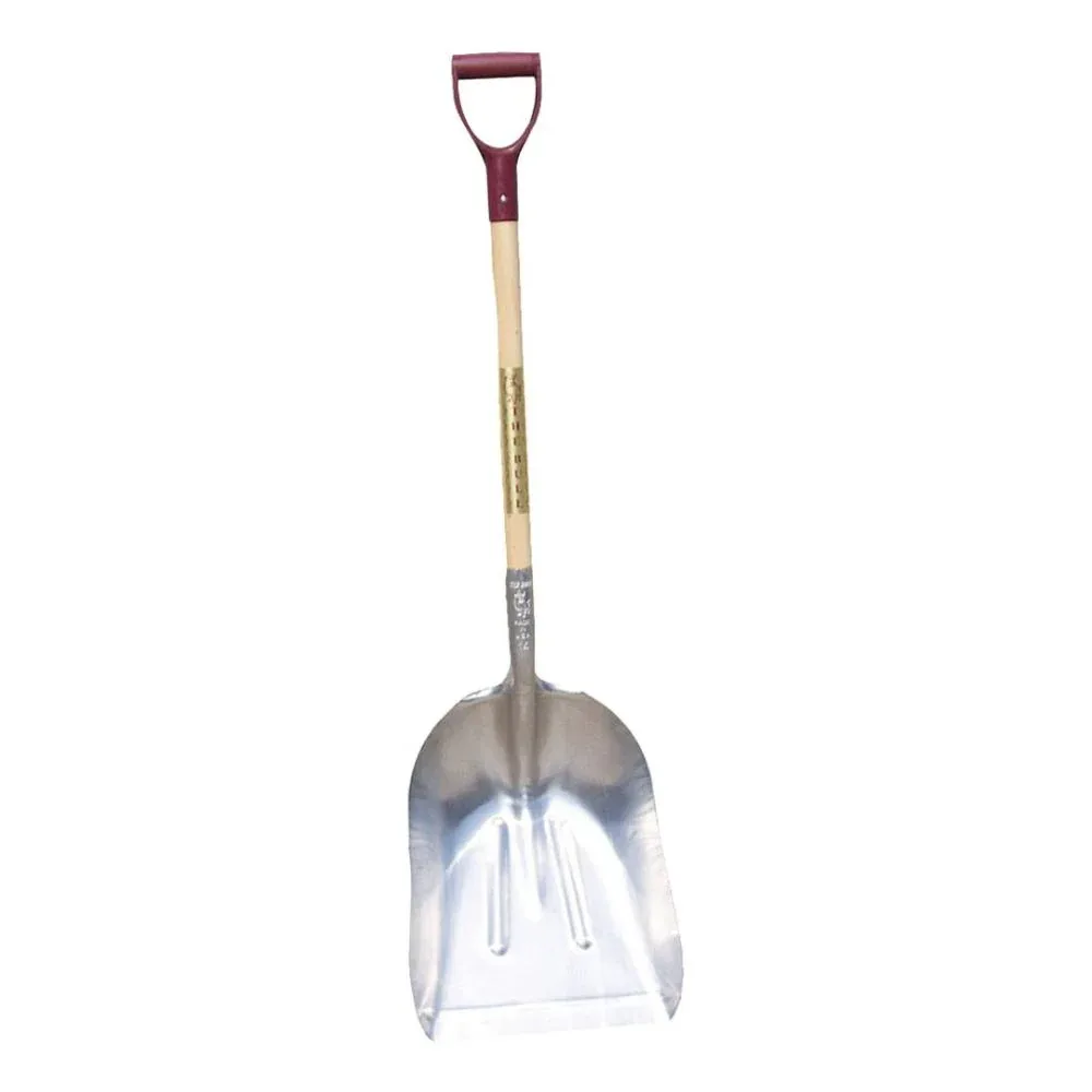 Bullgater Ltd Heavy Duty Scoop Shovel with D Handle