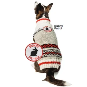 Bunny Patrol Dog Sweater