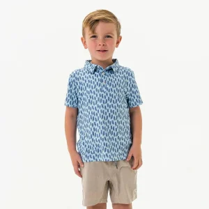 Burlebo Boy's Bluebonnets Polo