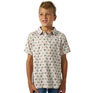 Burlebo Boy's Mallard Duck Dog Performance Polo