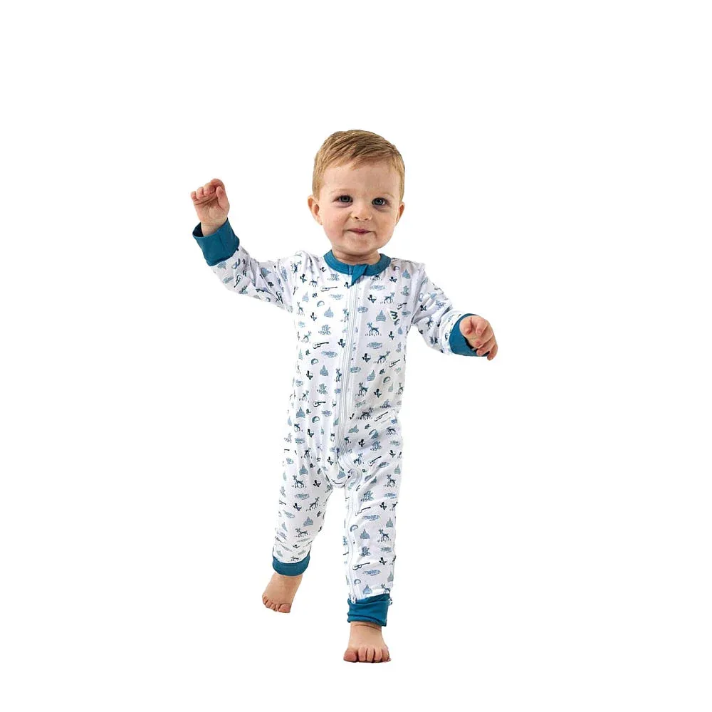 Burlebo Infant Boy's Lone Star Zip Up - Image 2