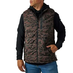 Burlebo Men's Bendita Camo Puffer Vest